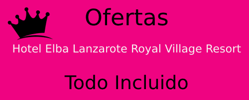 elba lanzarote royal village